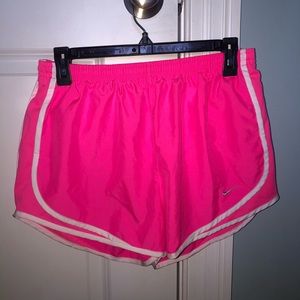 Nike dri fit shorts Pink size M
